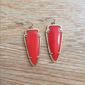 Kendra Scott Skylar Earrings in Red